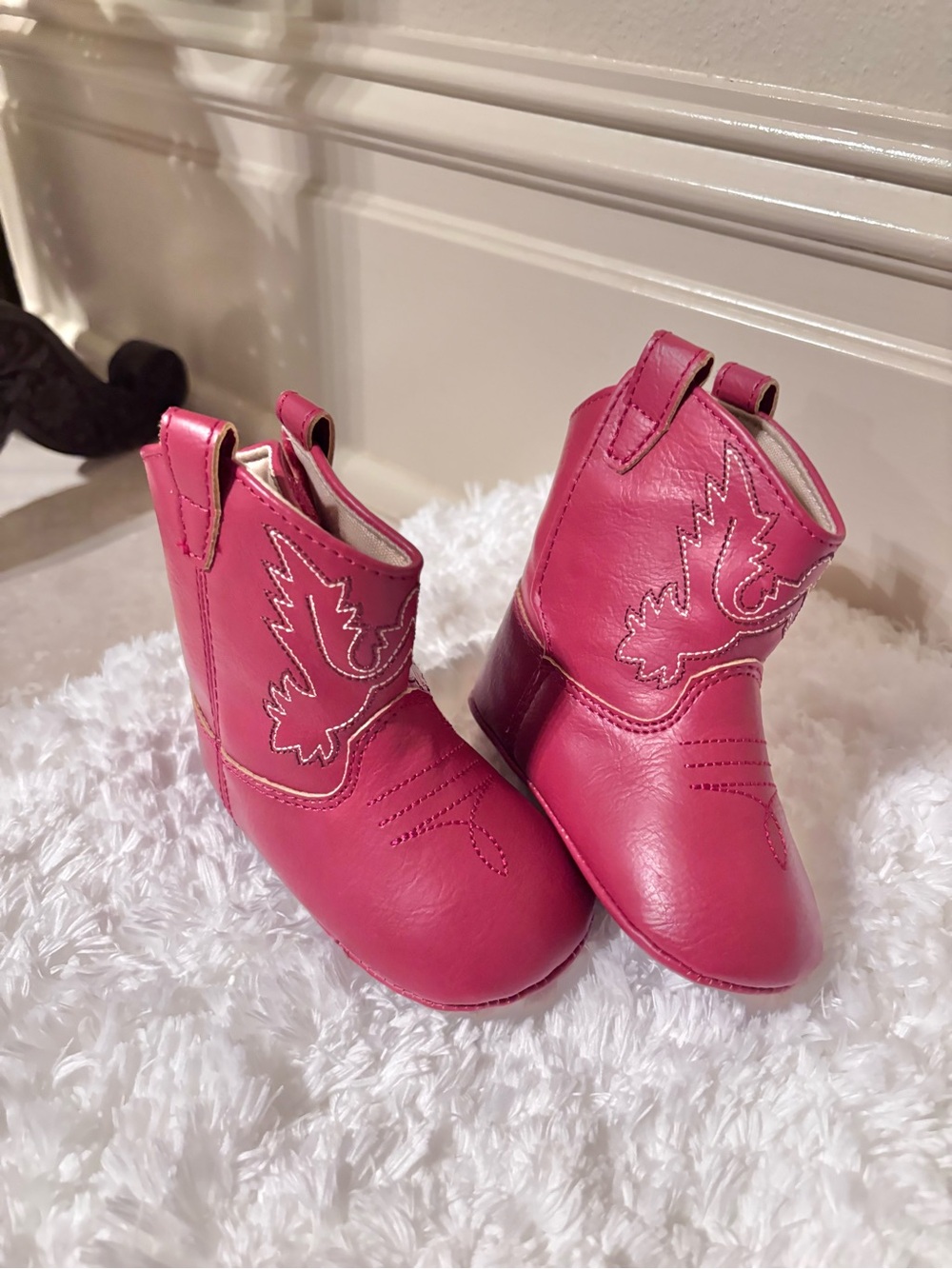 Red baby Cowboy Boots